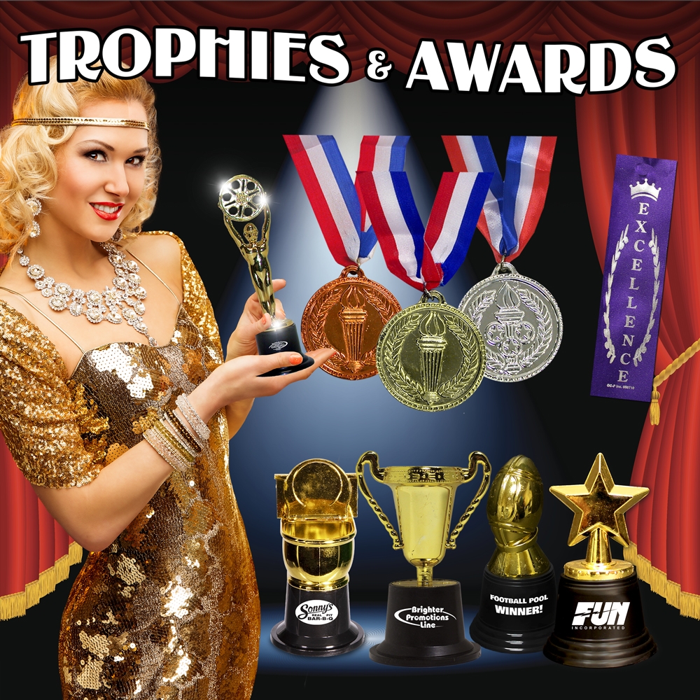 Trophies & Awards for Every Event 