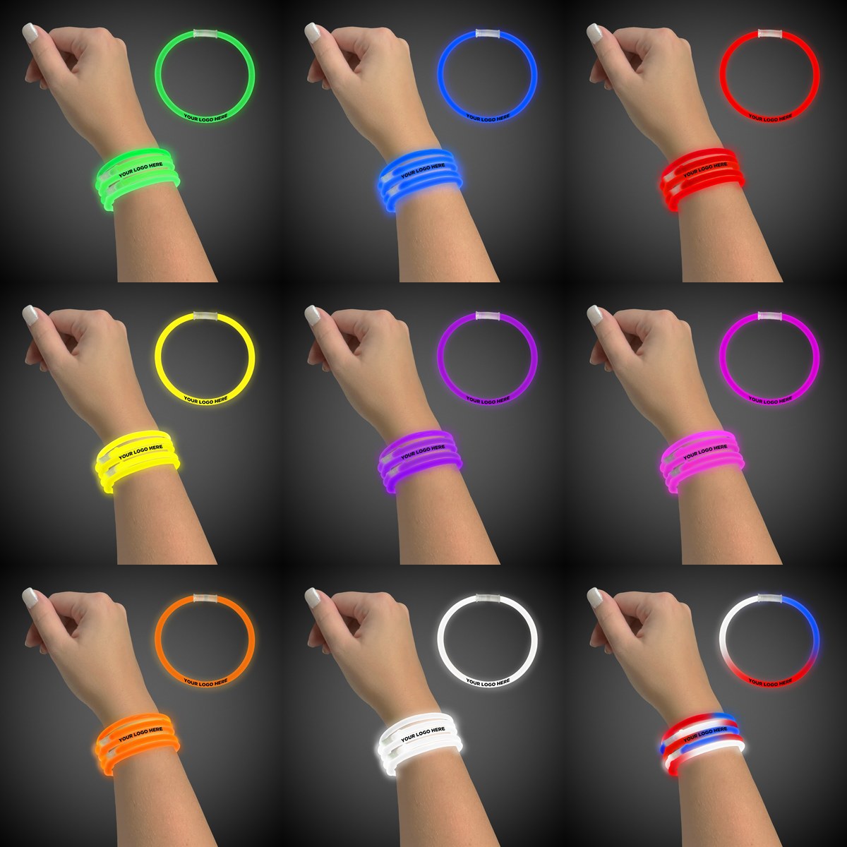 Superior 9" Glow Bracelets