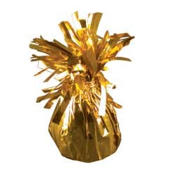 Gold Foil Balloon Weight - 2.5 Inch