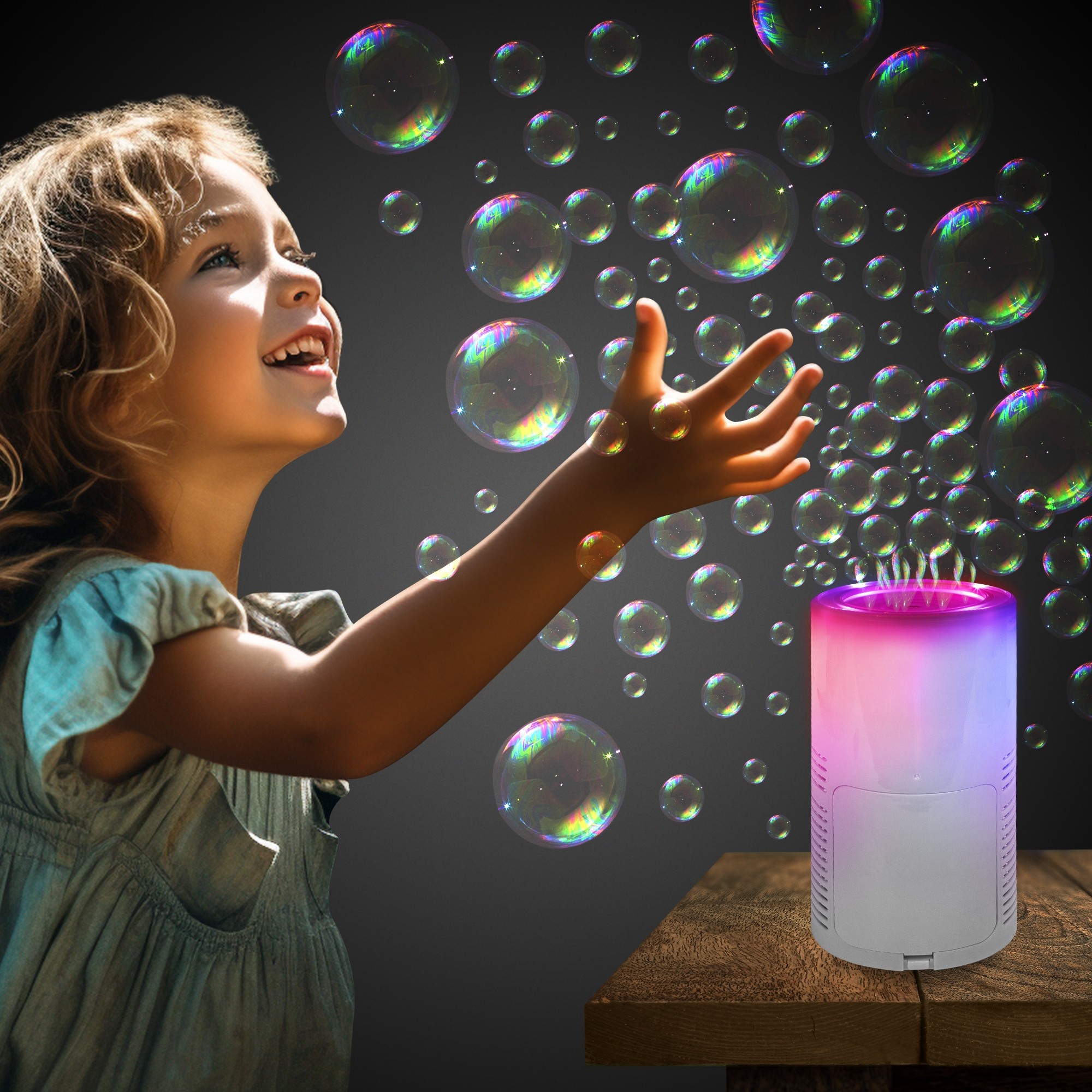 LED Bubble Machine
