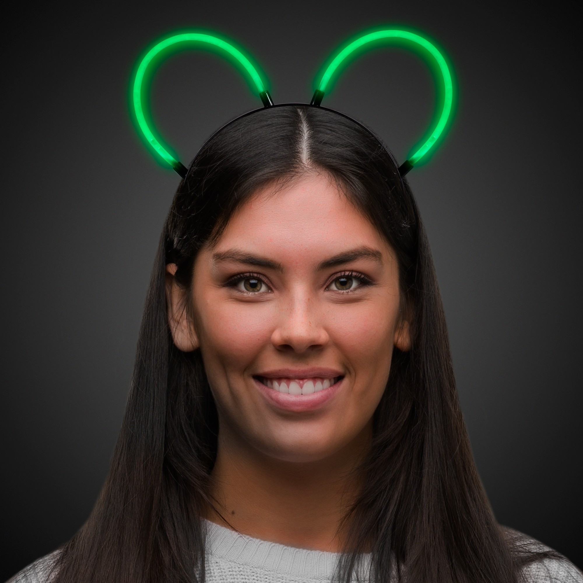 Green Glow Bunny Ears