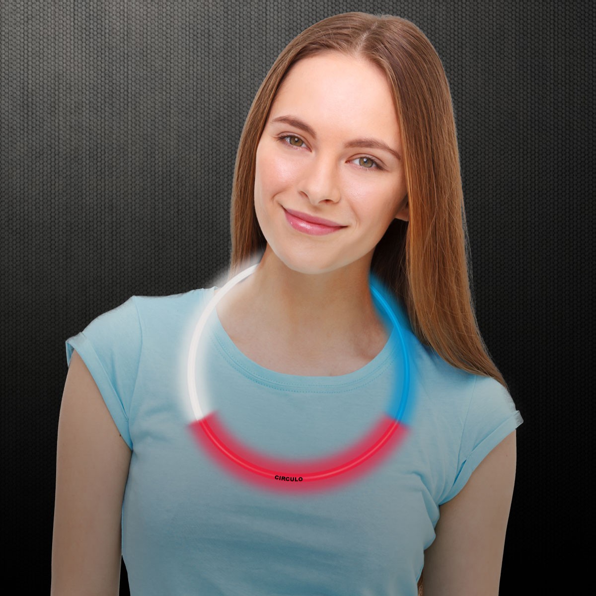 Red/White/Blue Glow Necklaces 