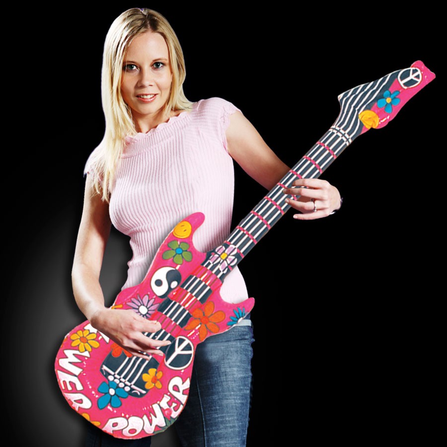 Groovy Inflatable Guitar 