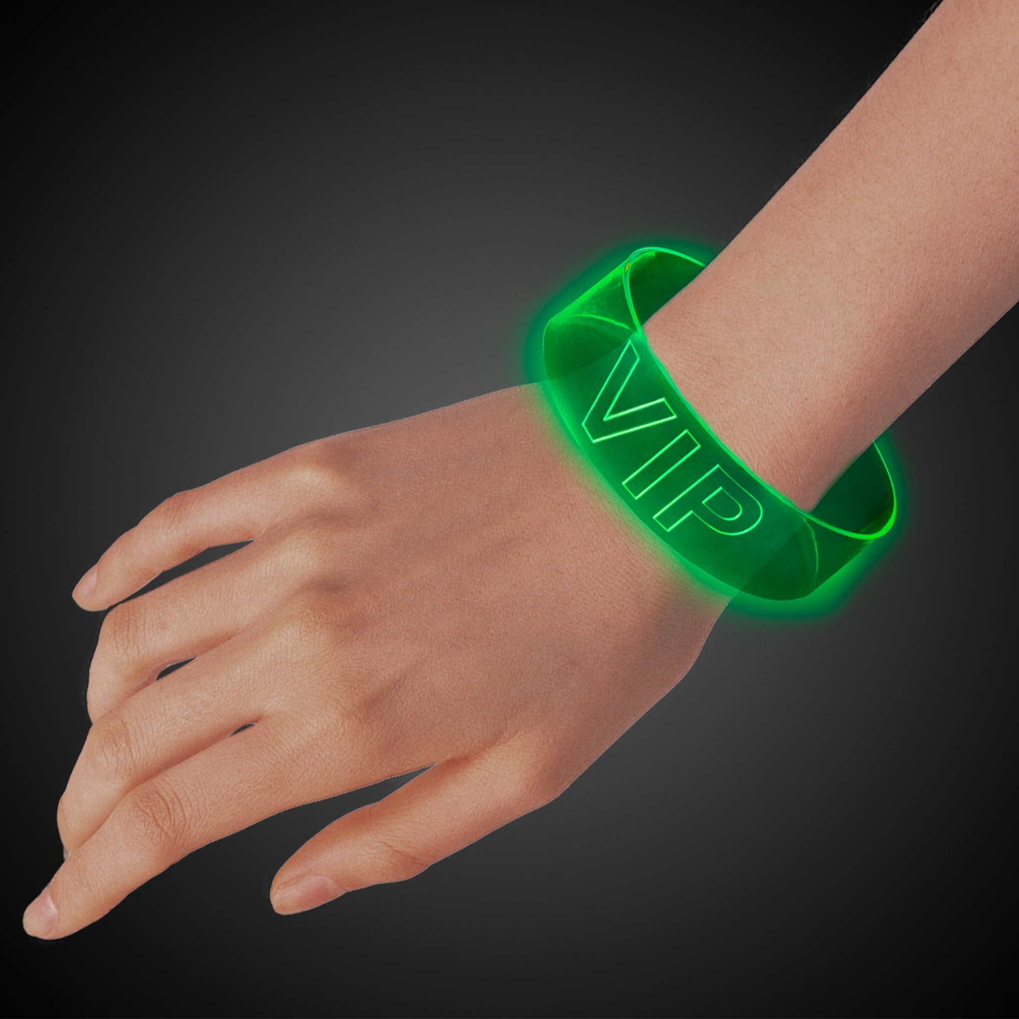 Green LED Magnetic Bracelet