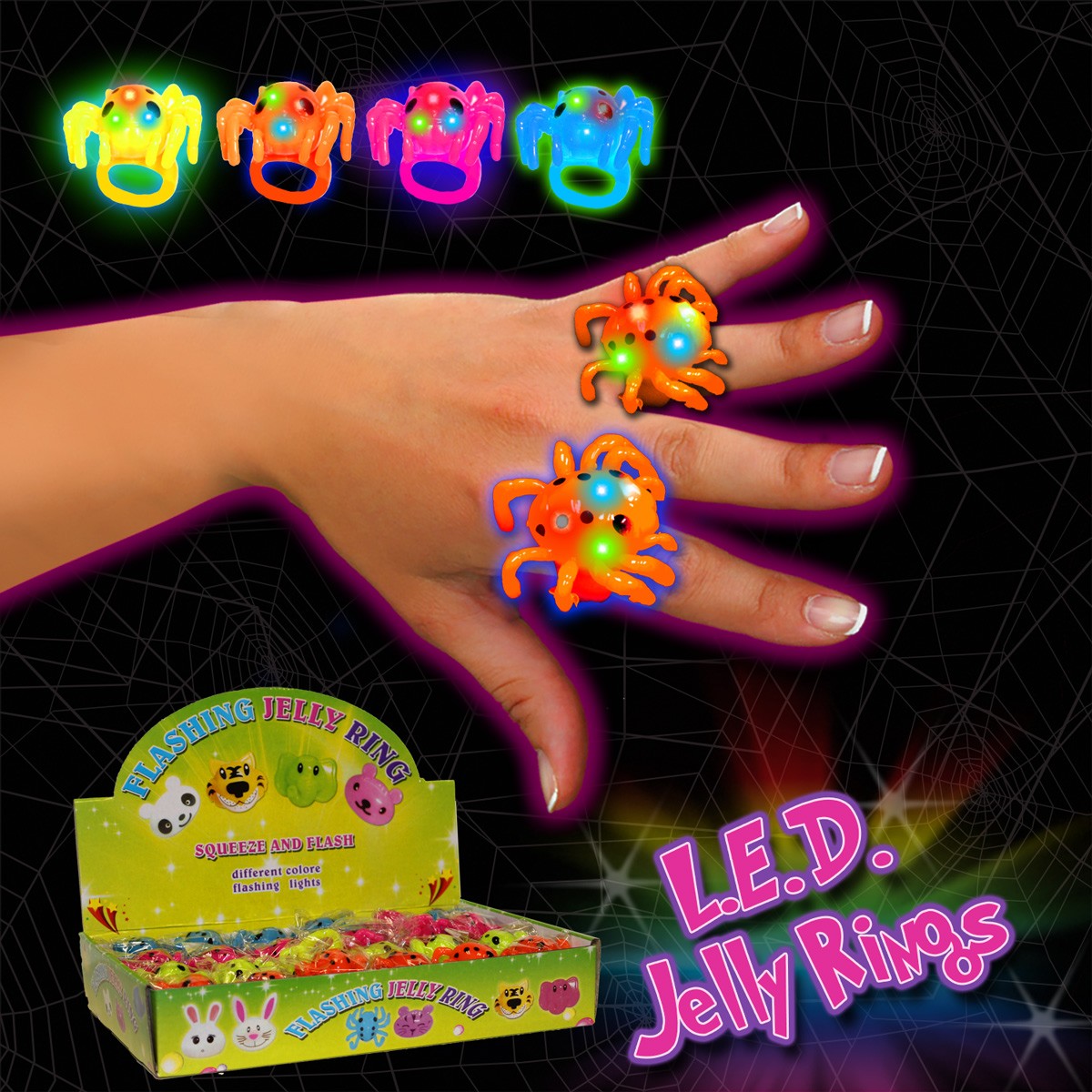 spider jelly cat