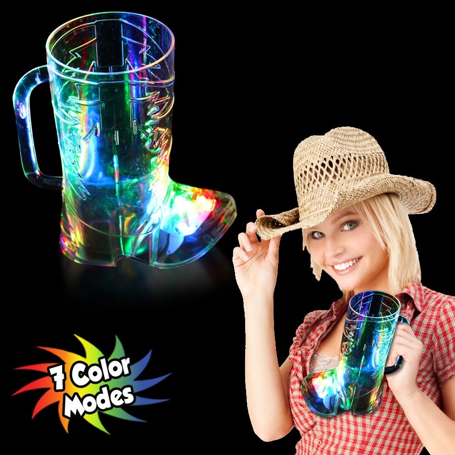 Light up shop cowboy boots