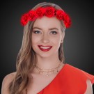 Red Roses LED Halo Headband
