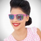 Pink Custom Classic Retro Billboard Sunglasses 