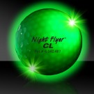 Green Night Flyer Golf Ball 