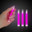 Pink 4" Premium Glow Sticks