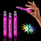 Pink 6" Glow Sticks 