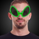 Alien Green EL Wire Sunglasses