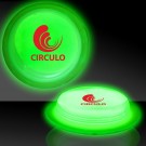 3" Green Glow Circle Badges 