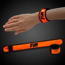 Orange LED Slap Bracelet