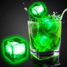 Blank Green Liquid Activated Light Up Ice Cubes