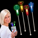 Light Up Cocktail Stirrers - Variety of Colors 