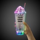 Pink Ice Cream LED Tumbler