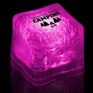 Imprinted PINK Lited Ice Cubes