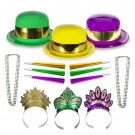 Mardi Gras Party Kit for 25 People 