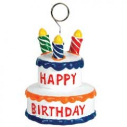 Birthday Cake Balloon Weight - 3 Inch