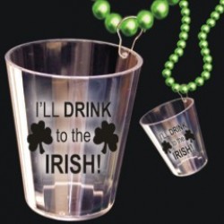 Irish Shot Glass Beads