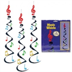 Musical Note Whirls 