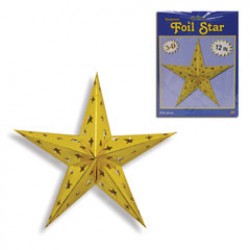 Gold 3D Star