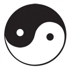 Yin Yang Cutout 