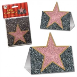 Walk of Fame Stars  Place Cards