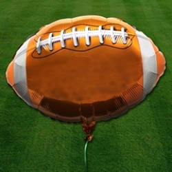 Football Metallic Balloon - 18 Inch