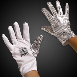 Sequin Glove Right Hand 