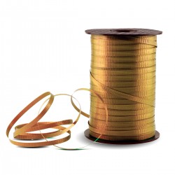 Gold Crimped Curling Ribbon - 500 Yards