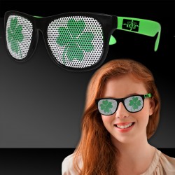Shamrock Neon Green Billboard Sunglasses 