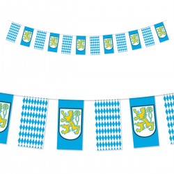 Bavarian Lion Oktoberfest Pennant Banner