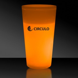 Orange 12 Ounce Glow Cups 