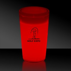 Red 2 Ounce Glow Shot Glass