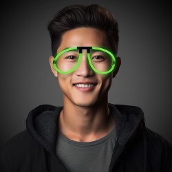 Green Glow Eyeglasses