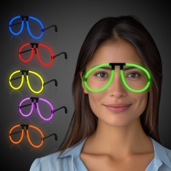 Neon Glow Eye Glasses (Assorted 6)