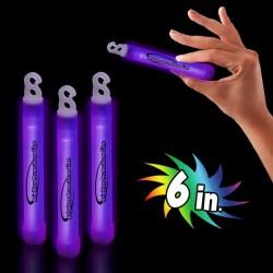 Purple 6" Glow Sticks 
