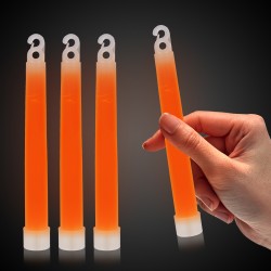 Orange 6" Glow Sticks 