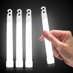 White 6" Glow Sticks 