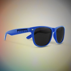 Premium Blue Classic Retro Sunglasses 