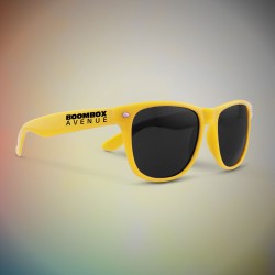Premium Yellow Classic Retro Sunglasses 