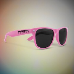 Premium Pink Classic Retro Sunglasses 