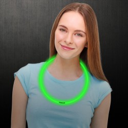 Green Glow Necklaces 