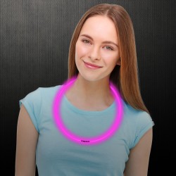 Pink Glow Necklaces 