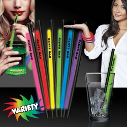 9" Glow Straws and Bracelets - Variety of Colors 