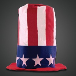 Patriotic Stove Pipe Hat 