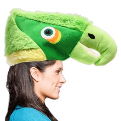 Green Parrot Hat