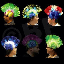 LED Mohawk Wigs 